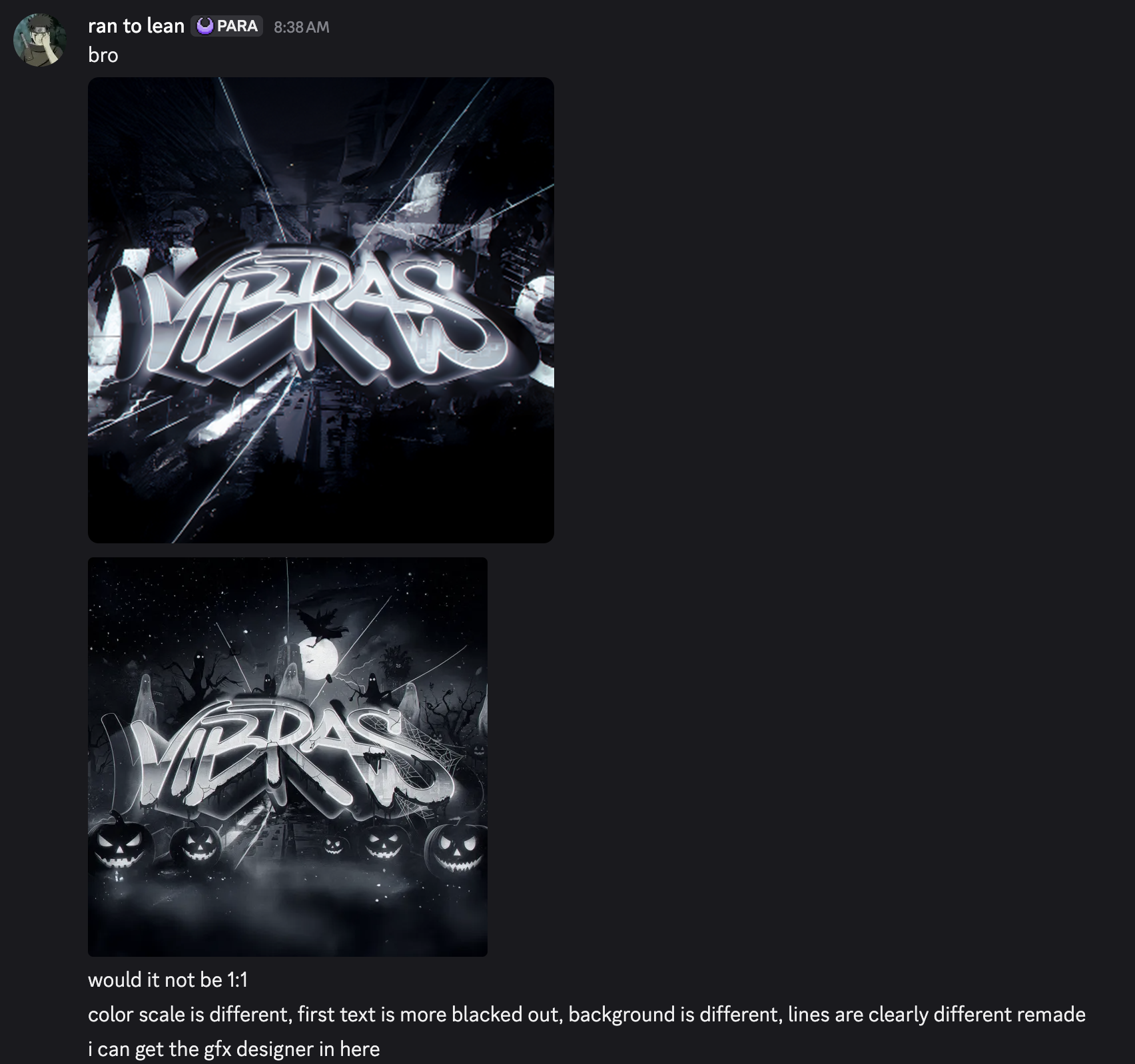 Conversation with person who stole the logo (part 1)