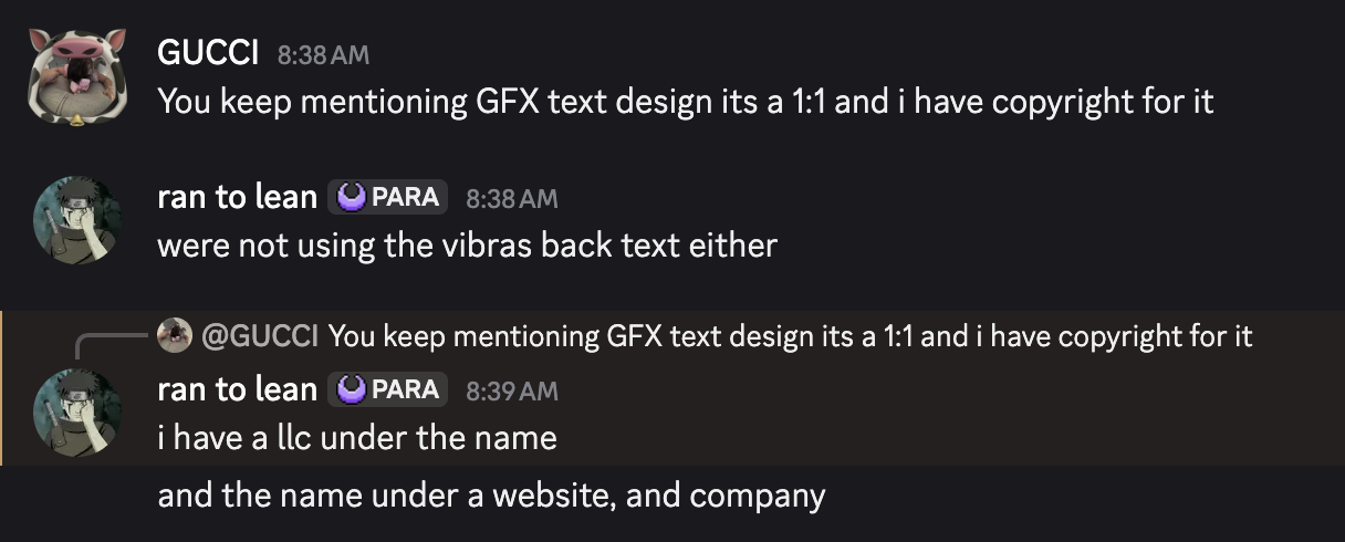 Conversation with person who stole the logo (part 2)