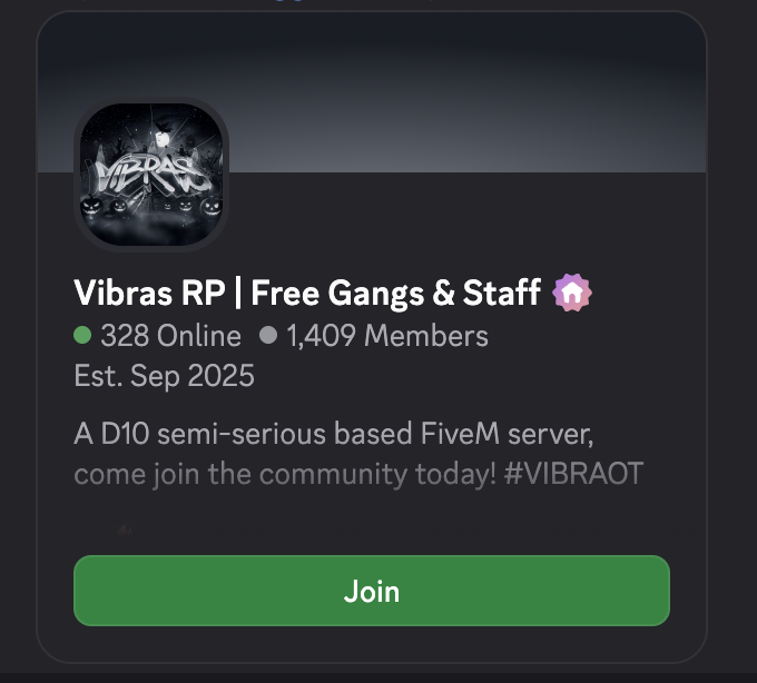 Discord server using the Logo/Artwork